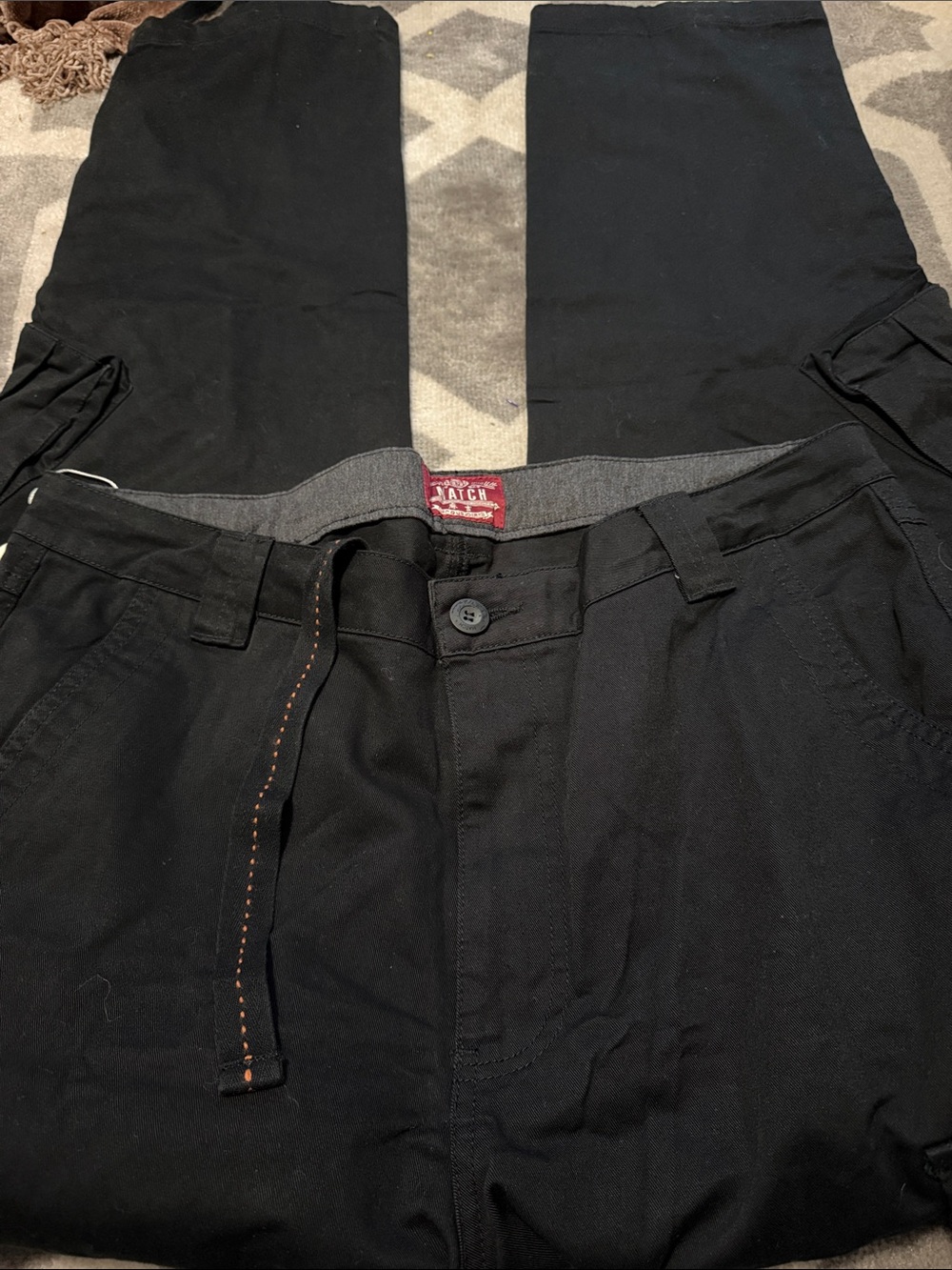 Match men’s black 38X34 cargo pants / NEW